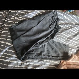 Cute grey dressy jogger pants